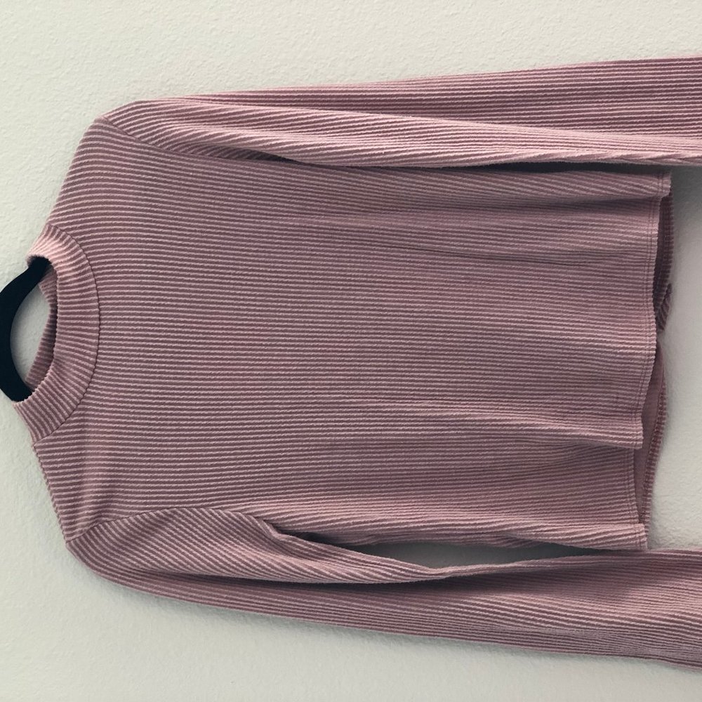 Willow & Root Open Tie-Back Sweater Top